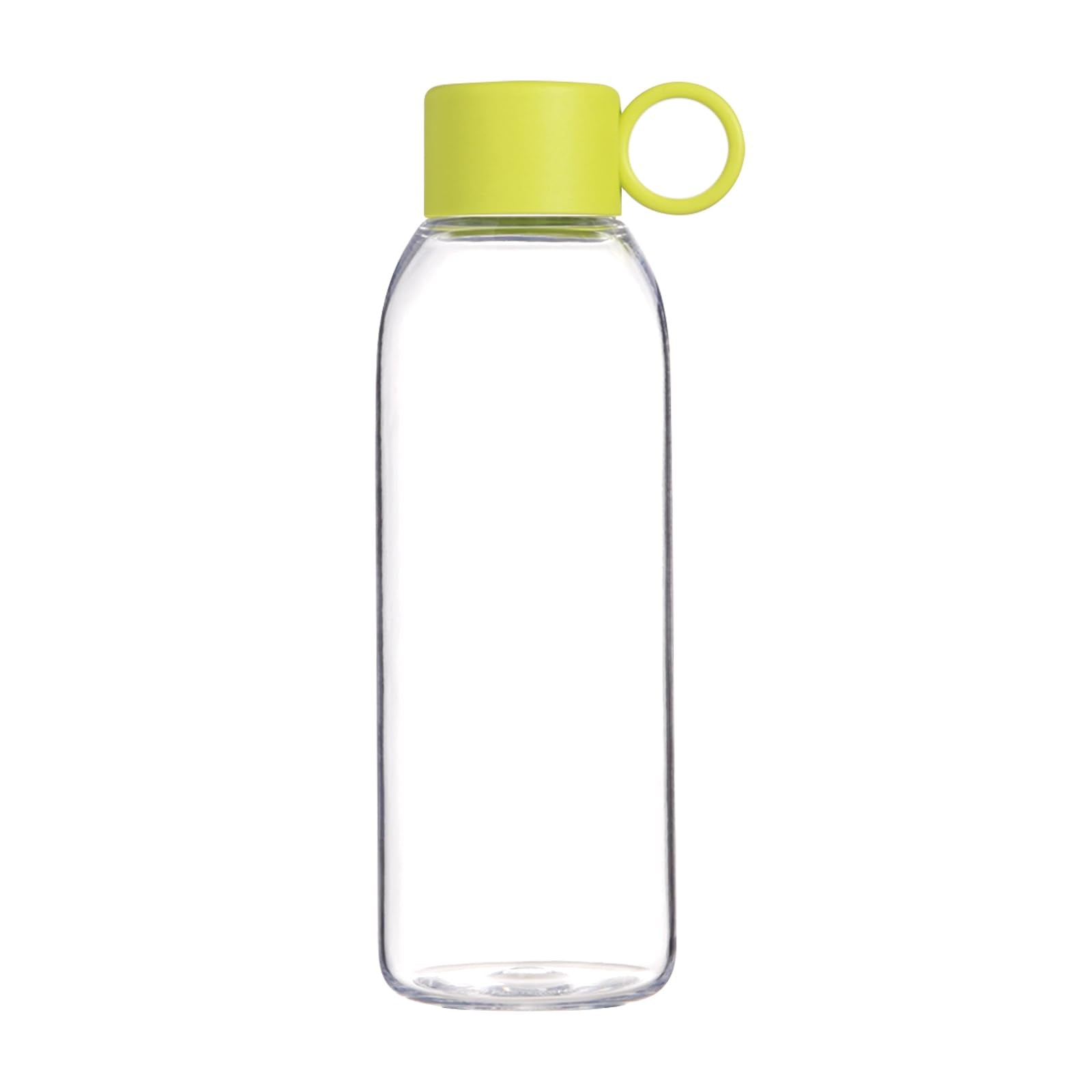 emoi 15oz Kids Water Bottle, Clear Reusable Leak Proof BPA-Free Water Bottles for Boys Girls Men Women Ideal Size for School Travel Hiking Gym Office Ideal for Daily Hydration/White