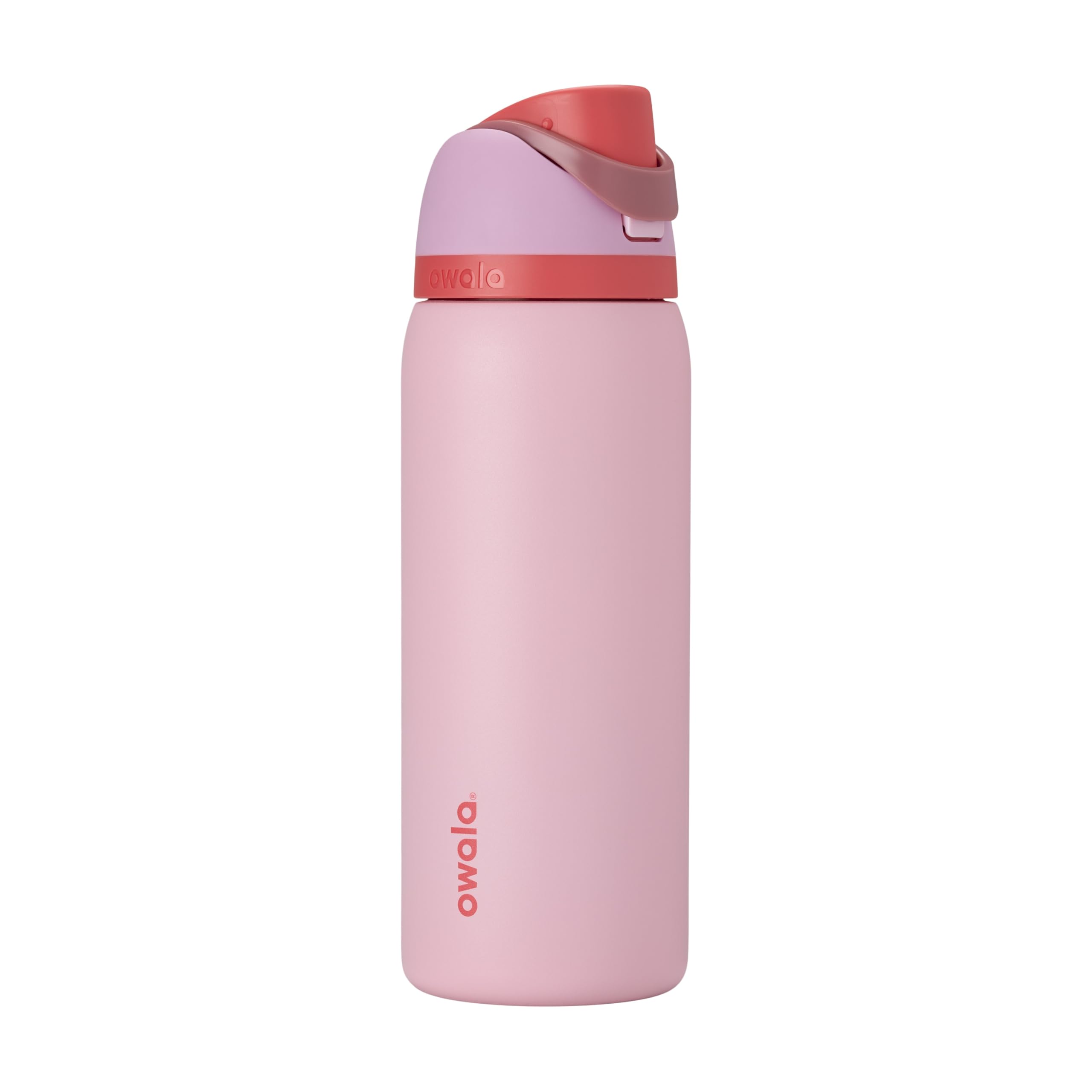 Owala FreeSip Insulated Stainless Steel Water Bottle with Straw for Sports, Travel, and School BPA-Free Sports Water Bottle, 32 oz, Boneyard (Pack of 6)