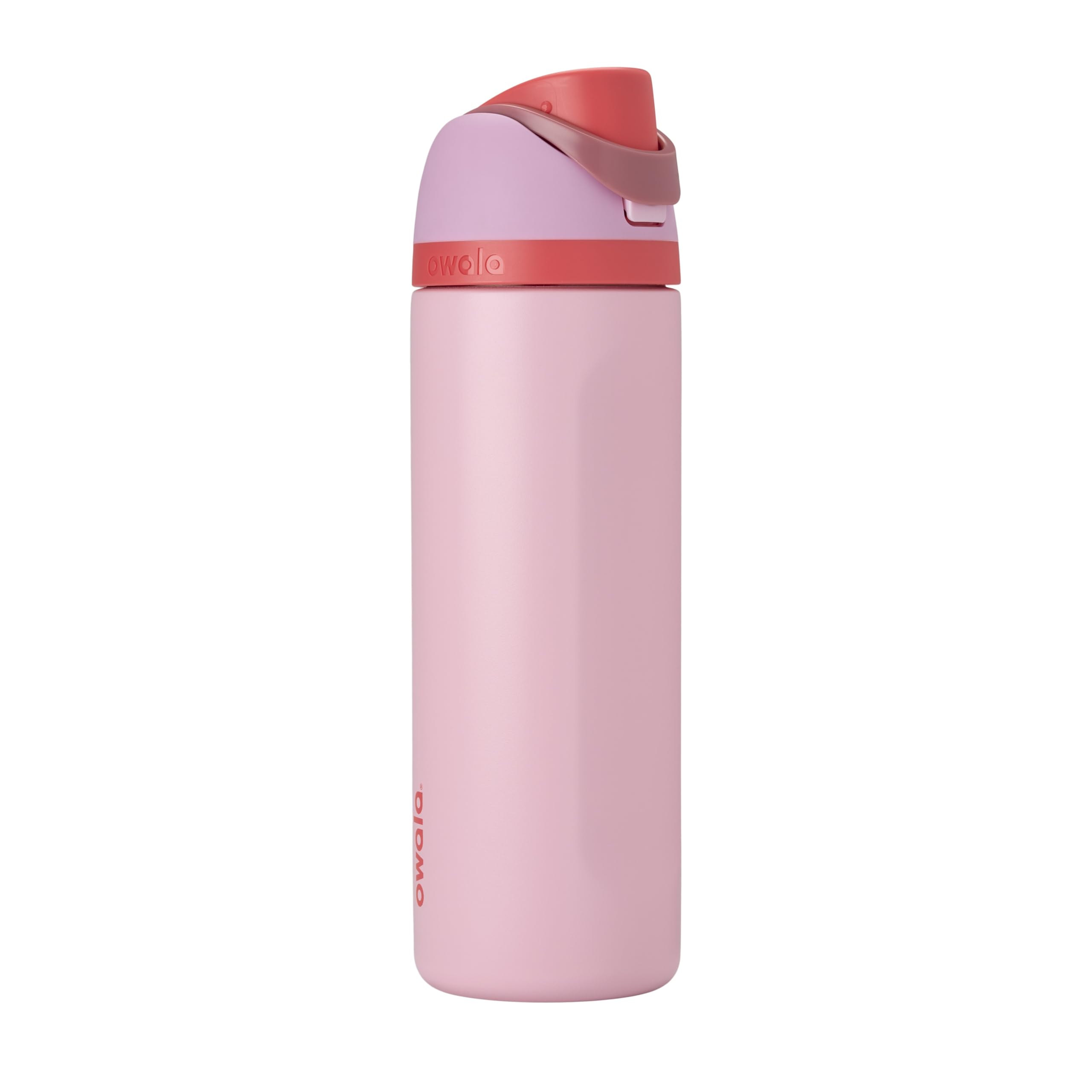 Owala FreeSip Insulated Stainless Steel Water Bottle with Straw for Sports, Travel, and School BPA-Free Sports Water Bottle, 32 oz, Boneyard (Pack of 6)