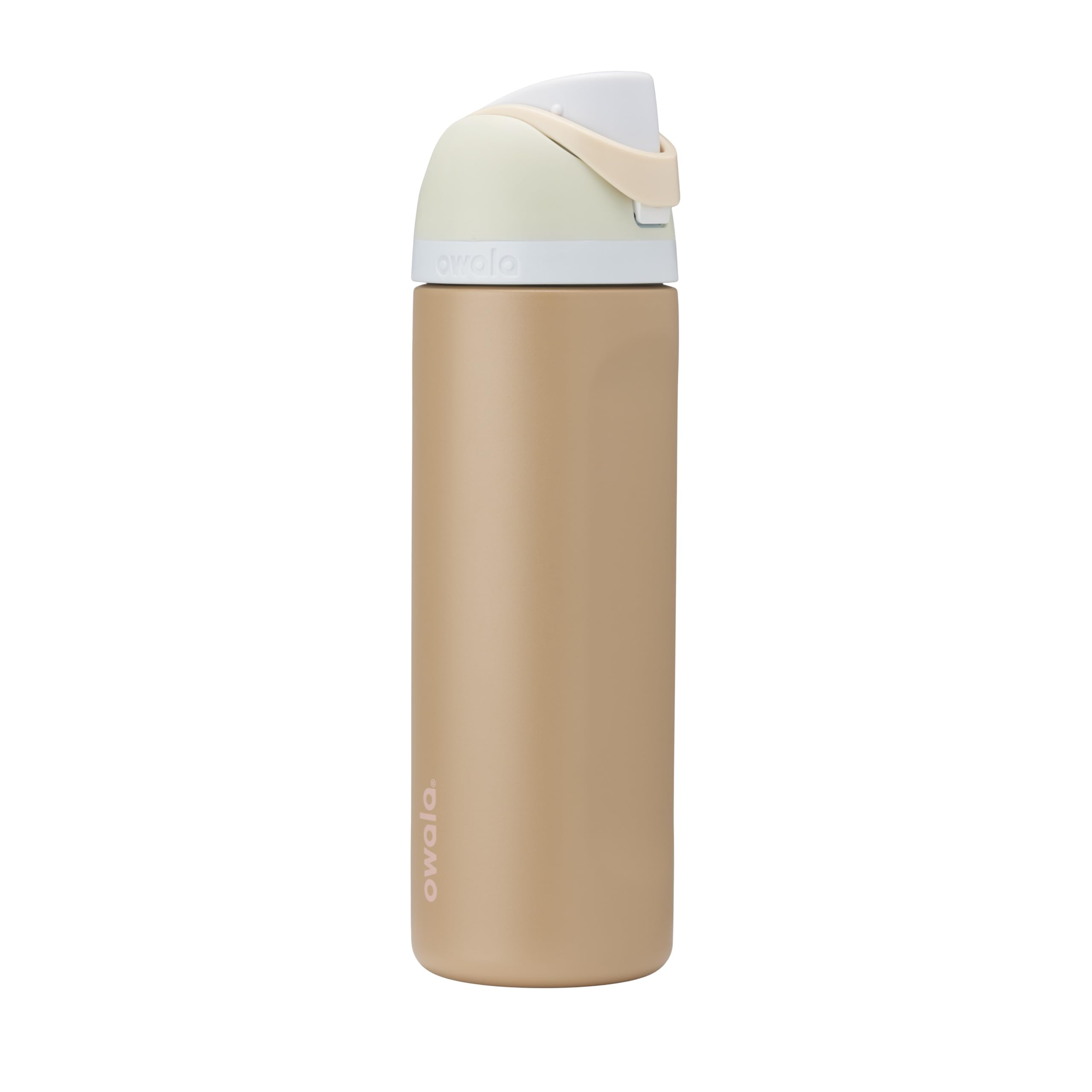 Owala FreeSip Insulated Stainless Steel Water Bottle with Straw for Sports, Travel, and School BPA-Free Sports Water Bottle, 32 oz, Boneyard (Pack of 6)