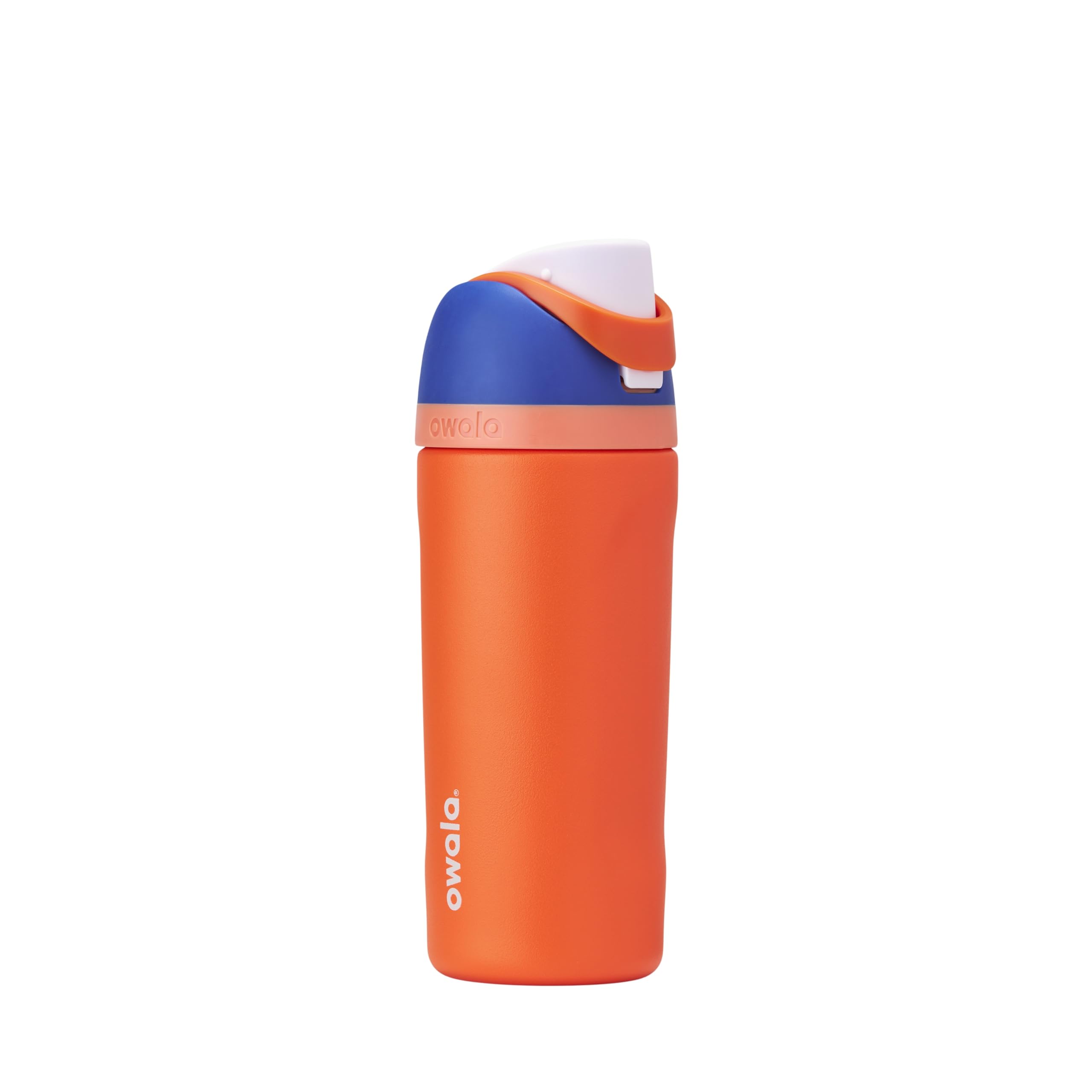 Owala FreeSip Insulated Stainless Steel Water Bottle with Straw for Sports, Travel, and School BPA-Free Sports Water Bottle, 32 oz, Boneyard (Pack of 6)